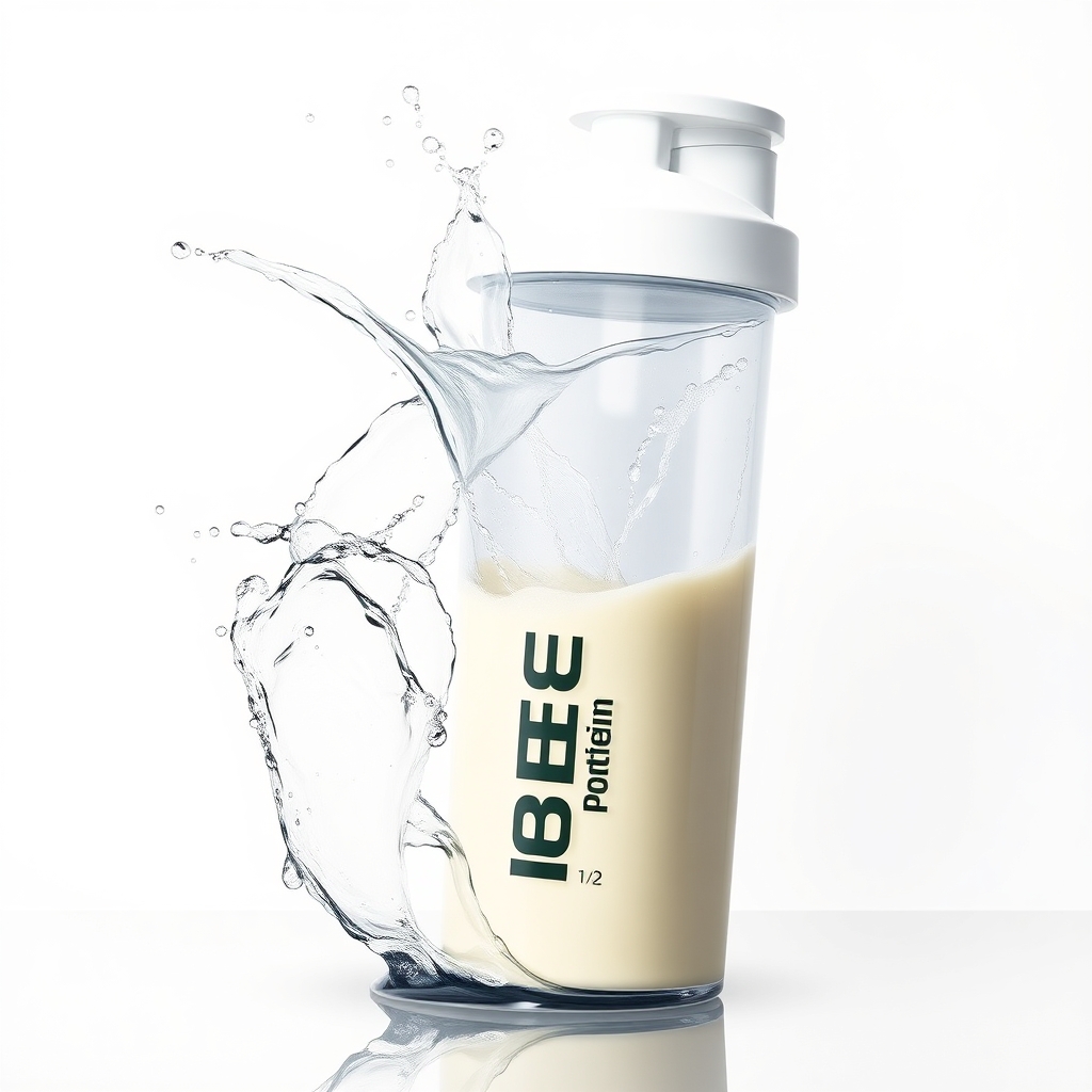 Flux_Schnell_Protein_shaker_bottle_with_a_mixture_of_whey_prot_1
